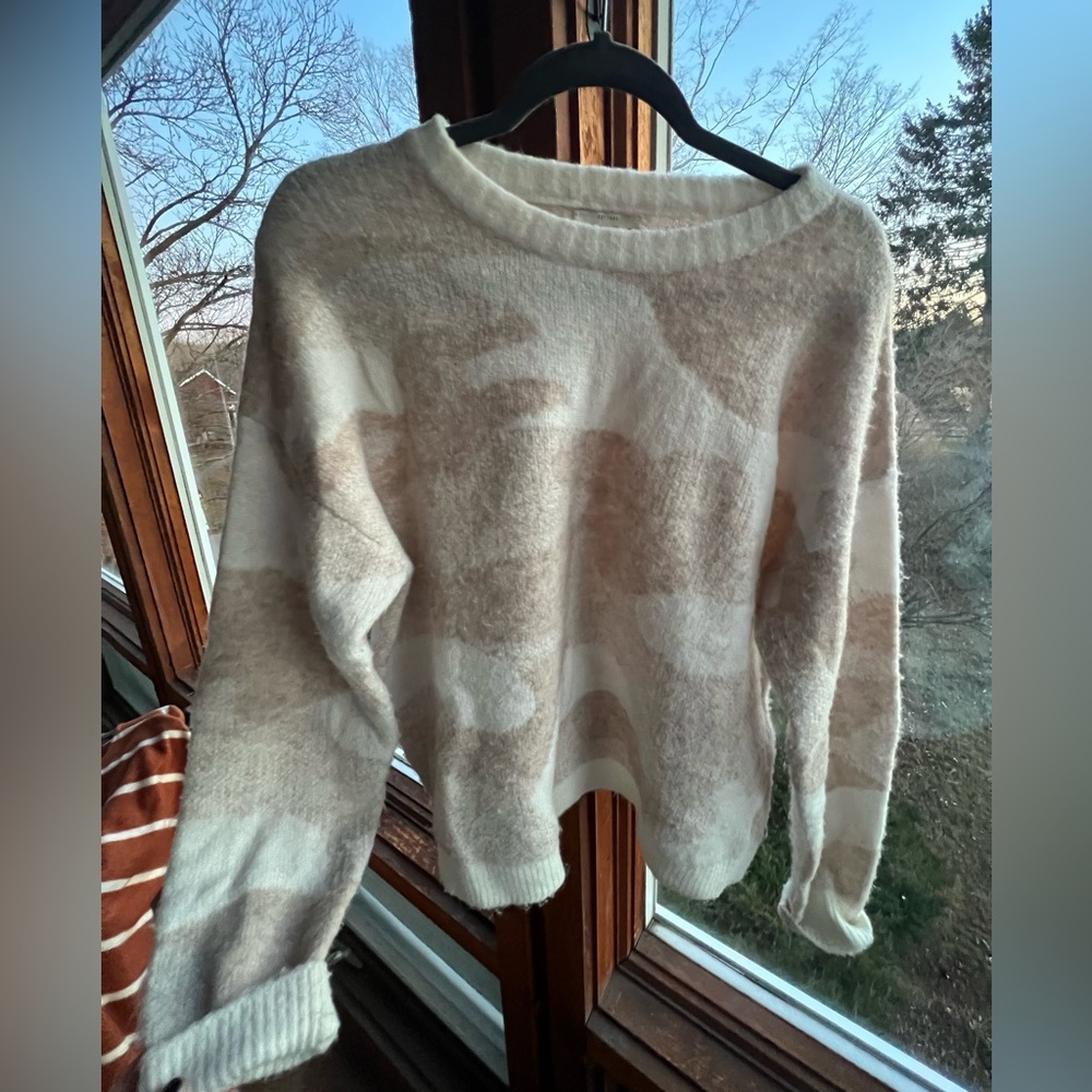 Lucky Brand Camo Sweater